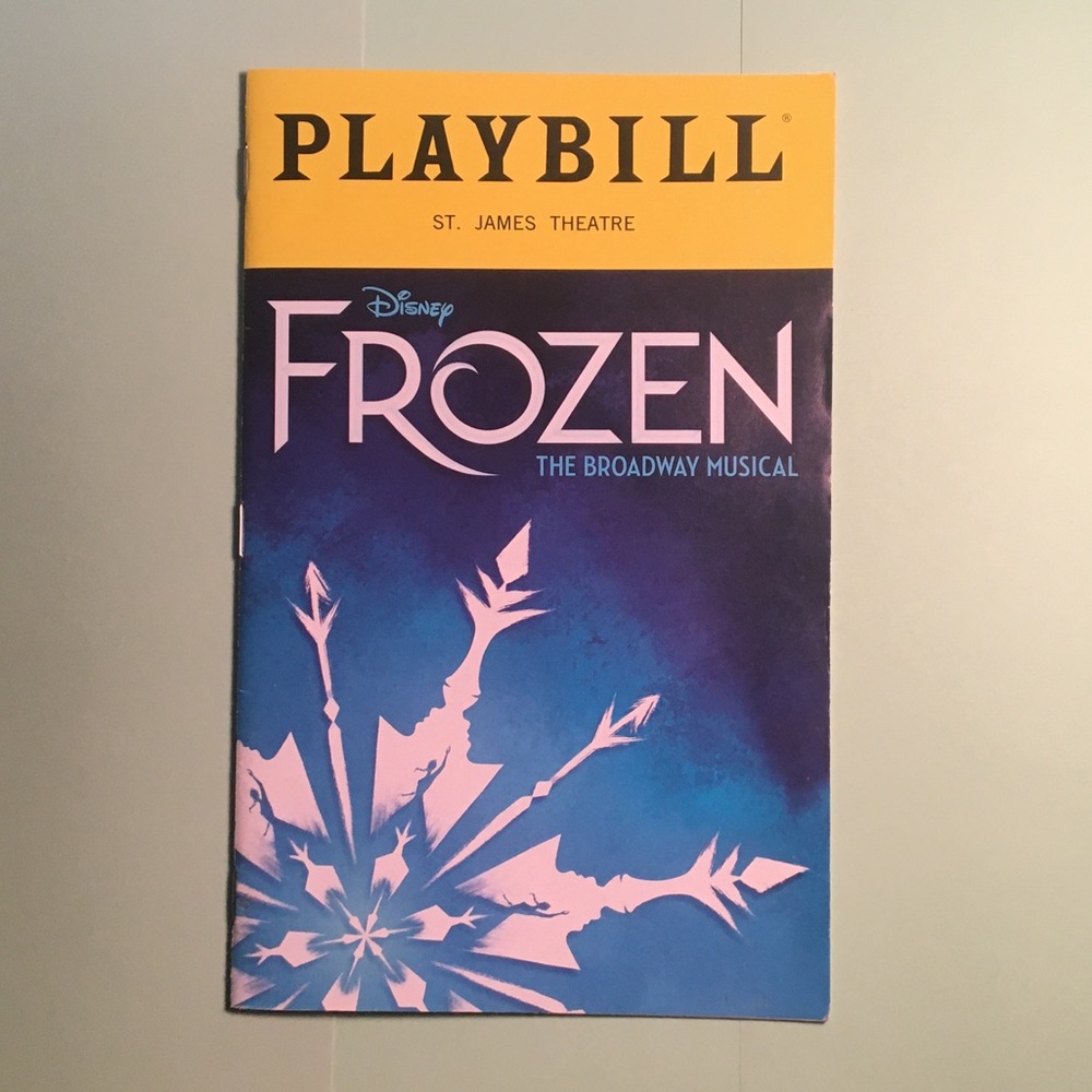 Frozen Playbill